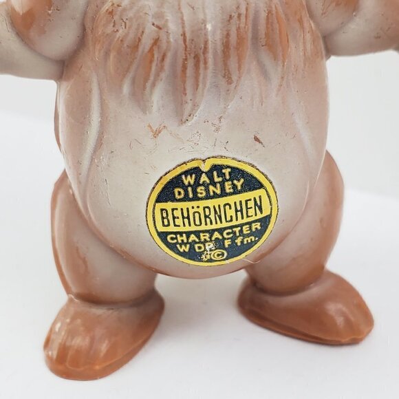 Walt Disney Production Vintage Chipmunk Behornchen Dale WDP German 1960s Figure - Picture 6 of 9
